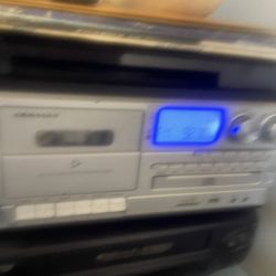Amfmcd Cassette Record Player