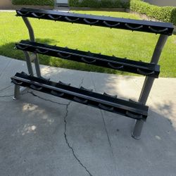 HAMPTON DUMBBELL RACK 