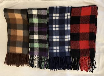 Plaid Scarves (4)