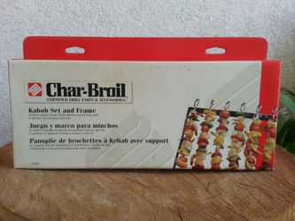 Kabob set and frame