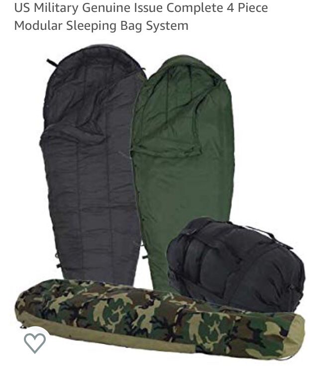 Military Modular Sleeping Bag System