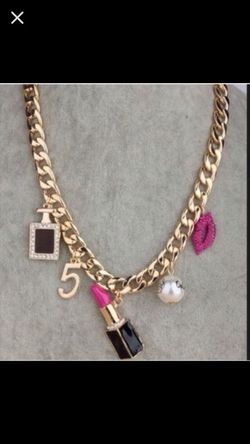 Necklace with charms