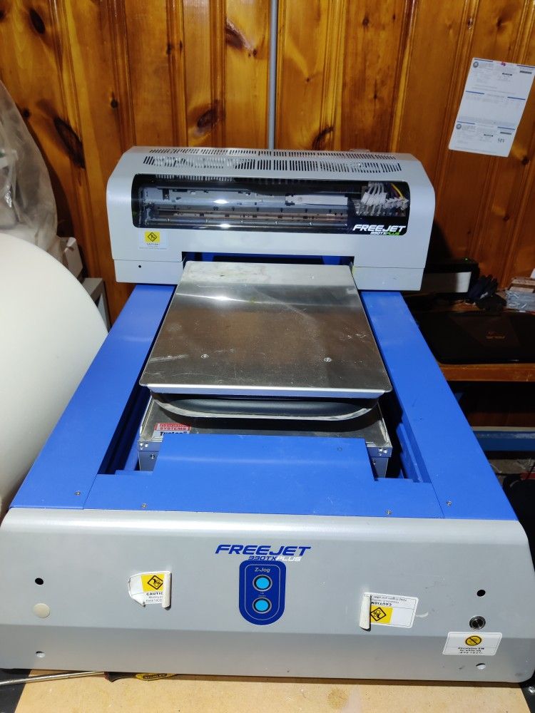 Complete Set Up for T-shirt Printing