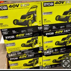 Lawn Mover Ryoby No Bateria No Cargador 