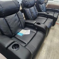 Brand New Genuine Leather Recliners For Home Use