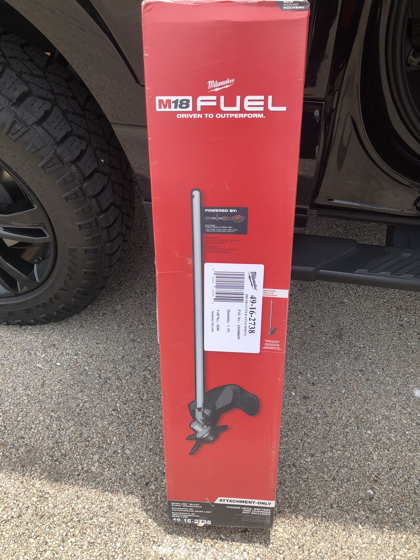 Milwaukee M18 FUEL QUIK-LOK Brush Cutter Attachment