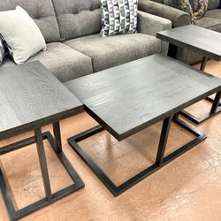 New Coffee Table & 2 End Tables