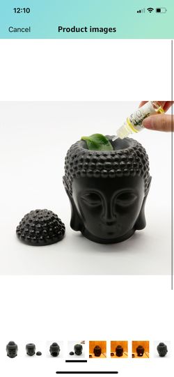 Buddha Heads essential oil burner