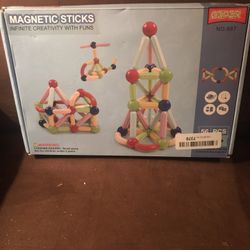 Magnetic Sticks ( New) 56 Pieces