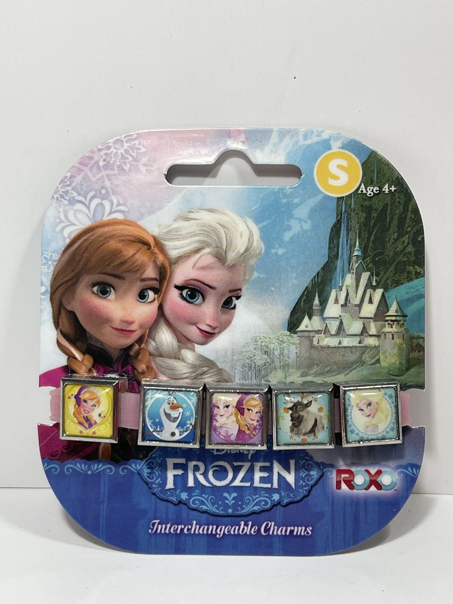 Disney Parks Frozen Bracelet Princess Elsa Anna Olof Interchangeable Charms NWT