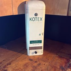 Vintage KOTEX Feminine Napkins Dispenser