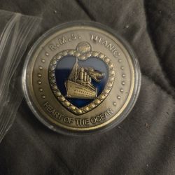 Collectable Heart Of Ocean Titanic Coin