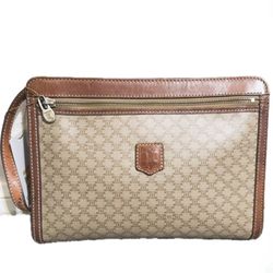 Authentic Vintage Celine Macadam Clutch