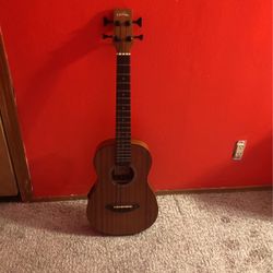 Cordoba Mini Bass With Brand New Black Strings Including Old Strings