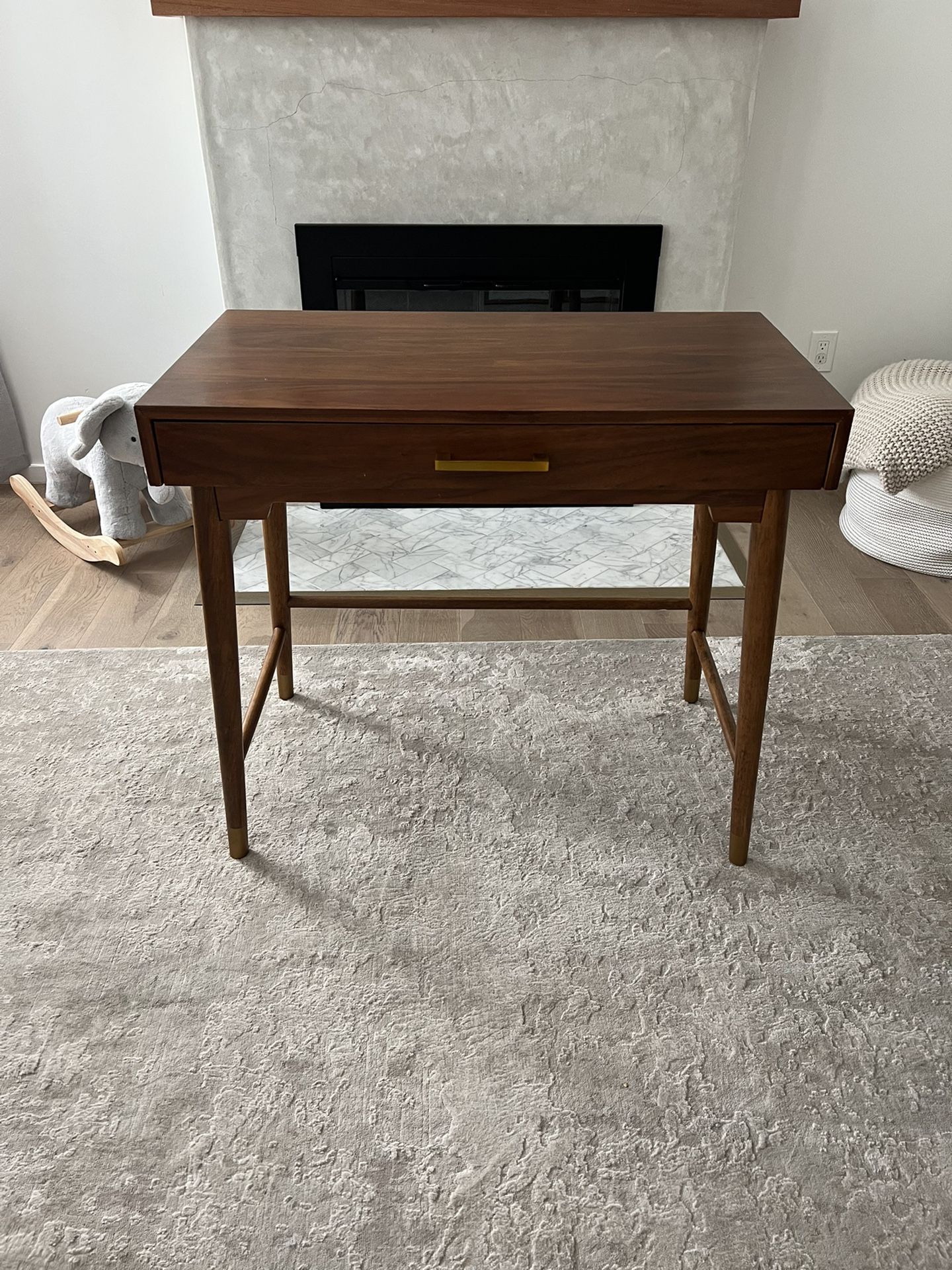 World market walnut desk deals