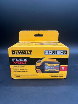 DEWALT DCB609 FLEXVOLT 20V/60V MAX 9.0Ah Lithium-Ion Battery