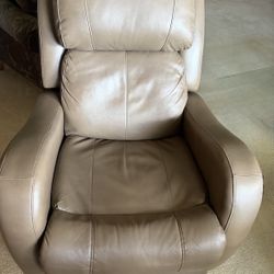 Leather Power Recliner