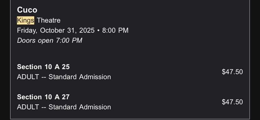Cuco Concert 