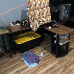 L shaped table (only the table)