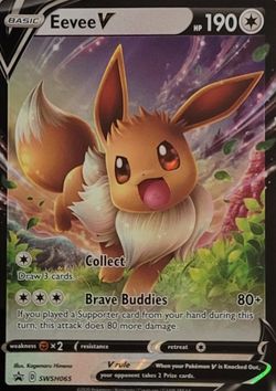 Eevee V Mint Condition