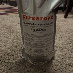 Firestone White One-Part Pourable Sealer