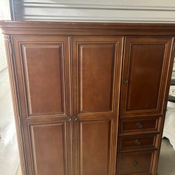 Armoire Cabinet Craft Shop Computer Tv Desk