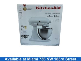 Kitchenaid K45sswh White Small Kitchen Appliance