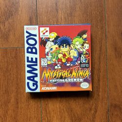 LIKE NEW Mystical Ninja Goemon game - NINTENDO Gameboy - Complete and Mint Near PERFECT