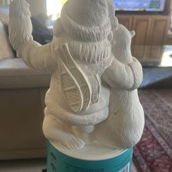 Ceramic Santa Ready To  Paint