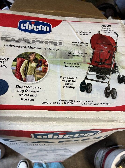 baby stroller like new in box