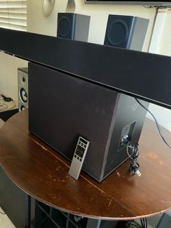 Vizio soundbar 5.1 system