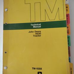 John Deere 4630 Tractor Technical Manual 