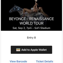 Beyoncé @Sofi 9/2/23