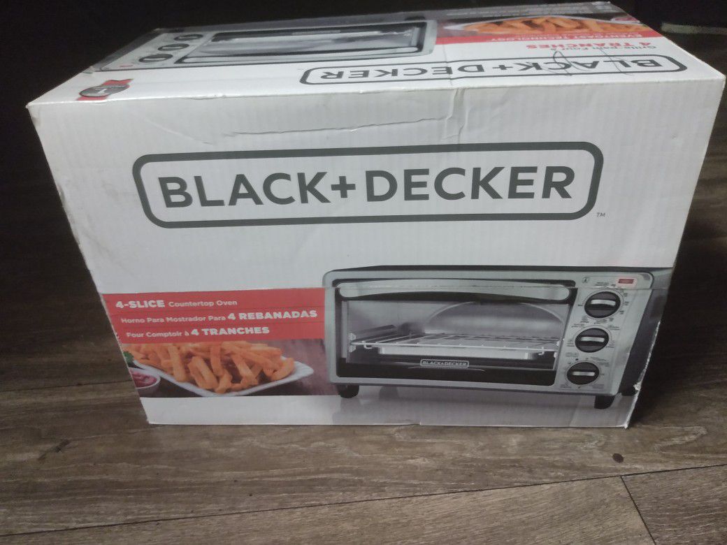 Brand new factory sealed Black+decker ove n toaster.
