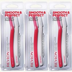 3 Of REVLON Dermaplaning Tool , Facial Razor & Hair Removal Tool, High Precision Blade,Smooth & Even Skin, Stainless Steel