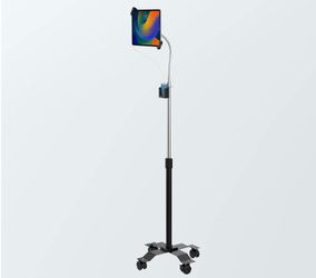 Compact Gooseneck Floor Stand For 7 - 13 In Tablets