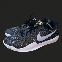 RARE Size 12.5 Nike Mamba Instinct Black Gold White 852473-010