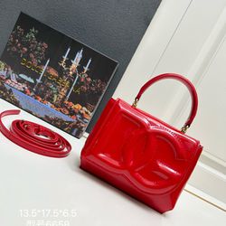 Dolce Gabbana Red Bag New 