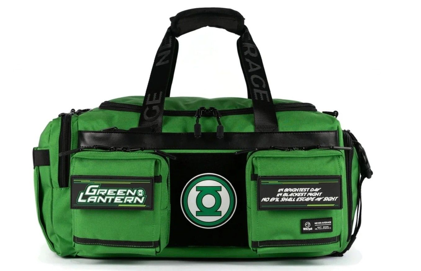 WOLFPAK 30L Perfect Duffle Bag Green Lantern