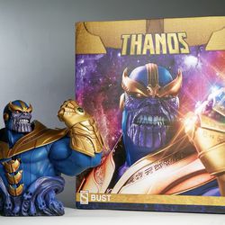 Brand new still in box Sideshow Collectibles Thanos 1/3 scale bust statue