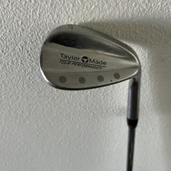 TaylorMade Tour Performance 60° Lob Wedge, Flex Steel, RH,