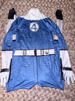 Women’s Fantastic Four Invisible Women Halloween Costume Jumpsuit Small