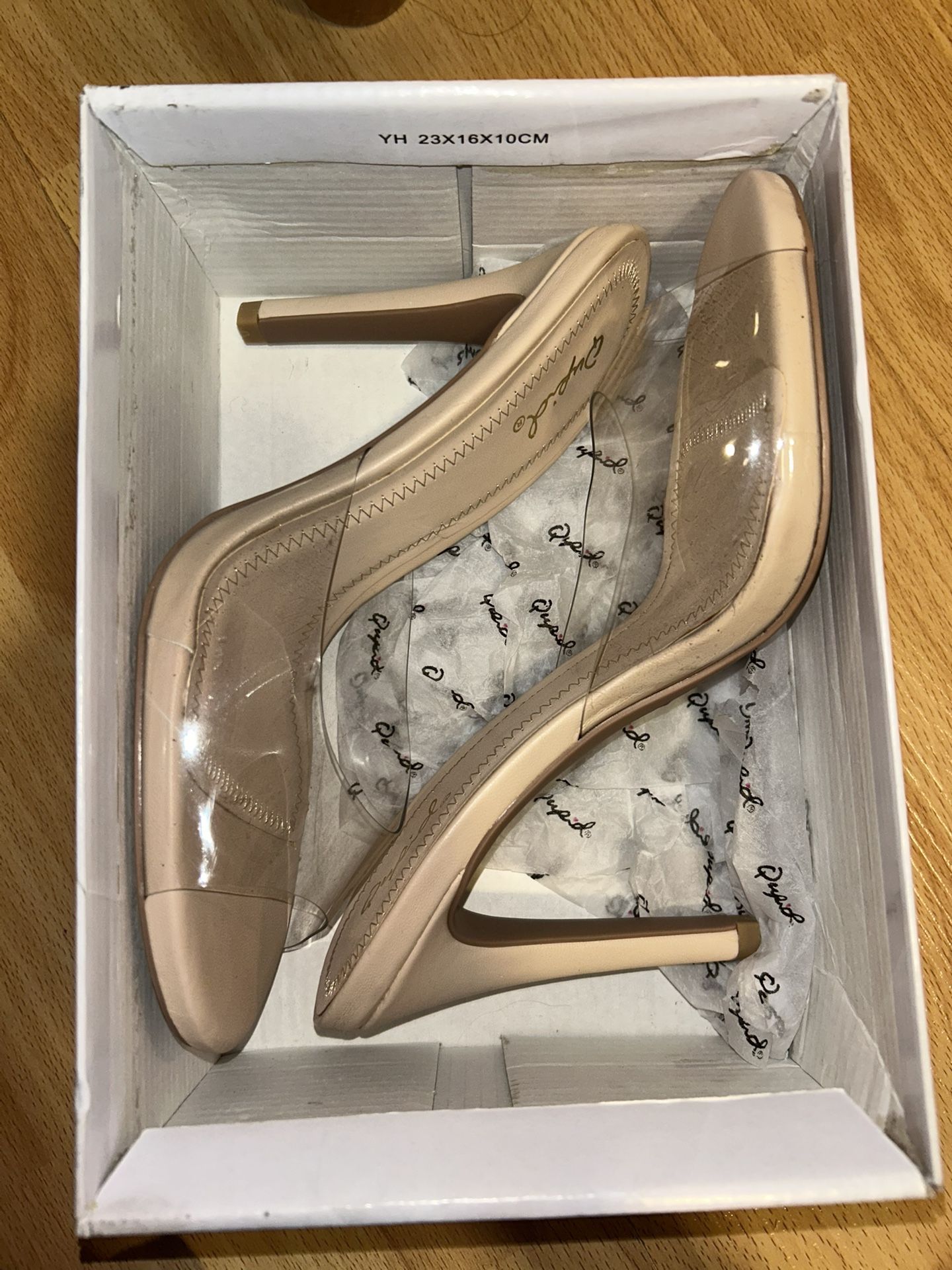 Clear Heels