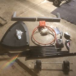Basketball Rim And Extra Parts 
