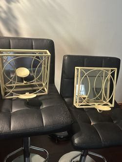Vintage Mirror Candle Holder