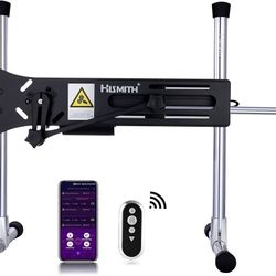 Hismith Premium 3.0 Pro, Sex Machine with Kliclok System, Wire and Intelligent APP Controlled Love Machine with Dildo, Black