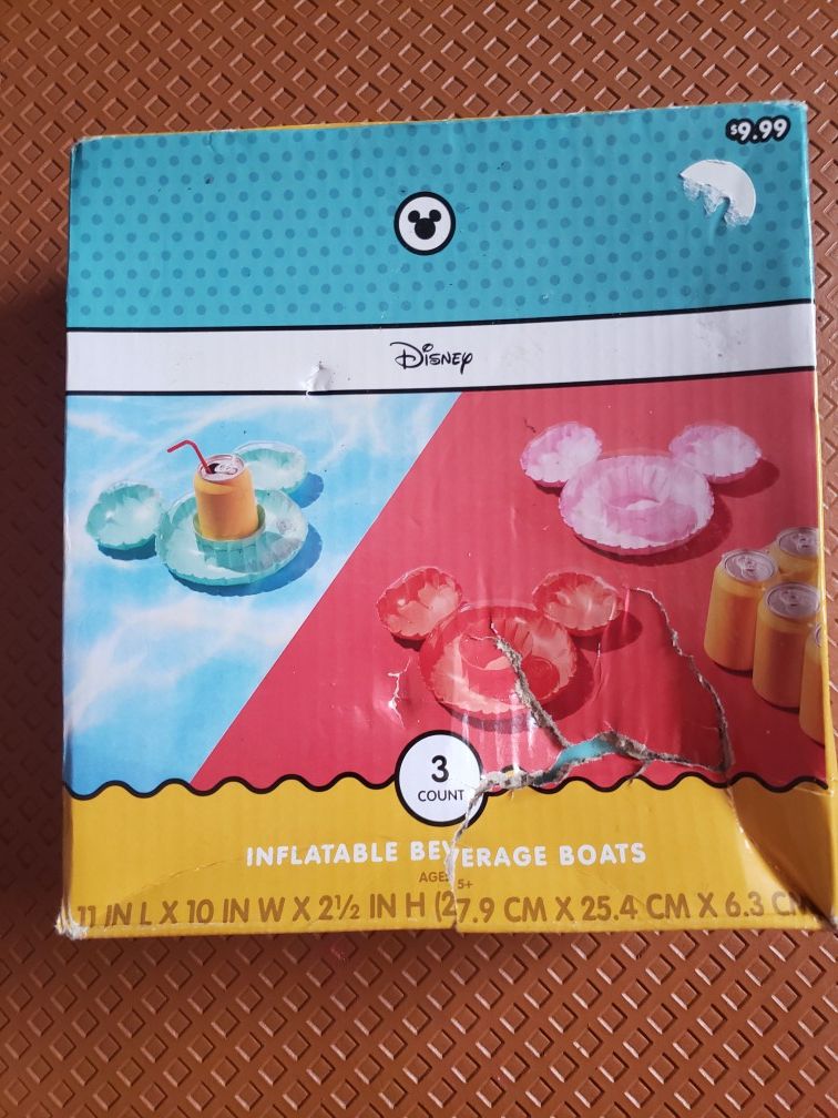 Disney's inflatable beverage boats