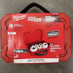 Hole Dozer  16 Pc Milwaukee 