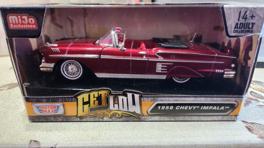 Get Low '58 Chevy Impala Scale 1/24
