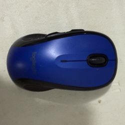 Logitech Wireless Mouse (Blue & Black)